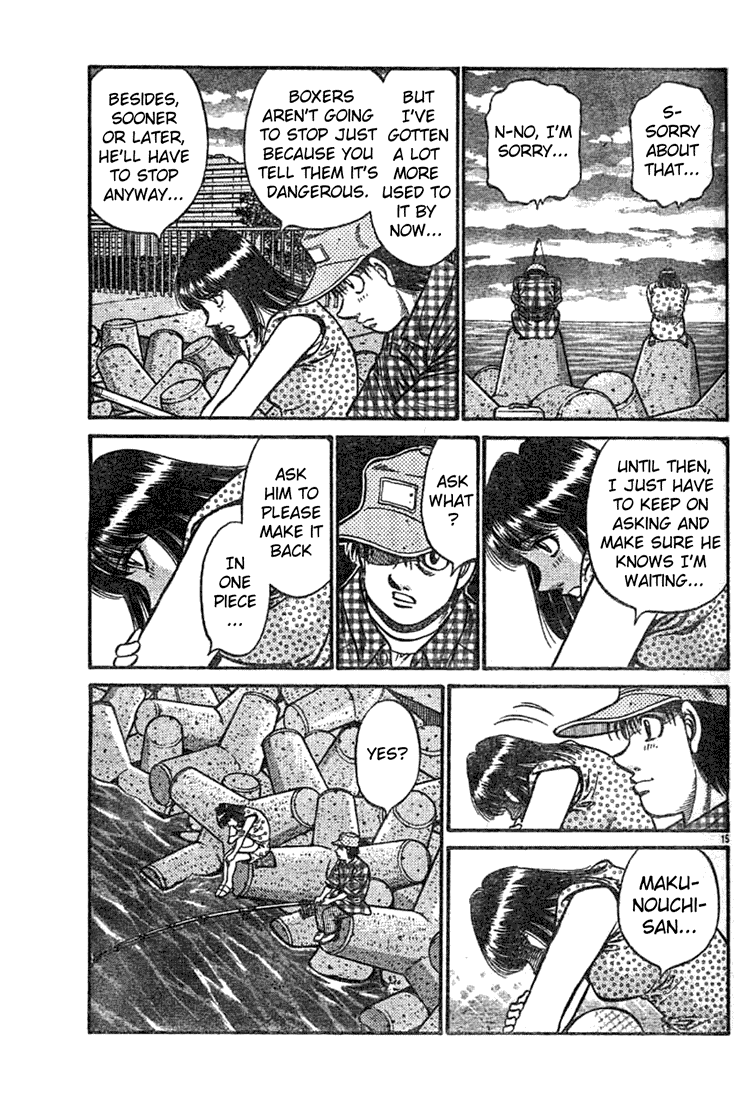 Hajime no Ippo Chapter 742 — page 15