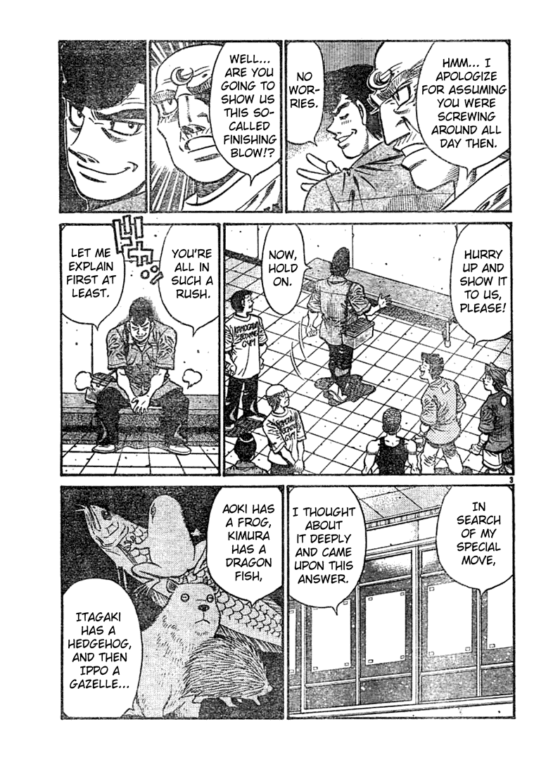 Hajime no Ippo Chapter 743 — page 3