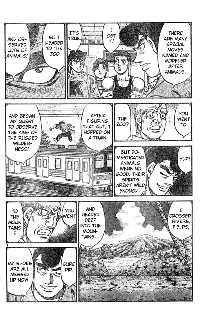 Hajime no Ippo Chapter 743 — page 4