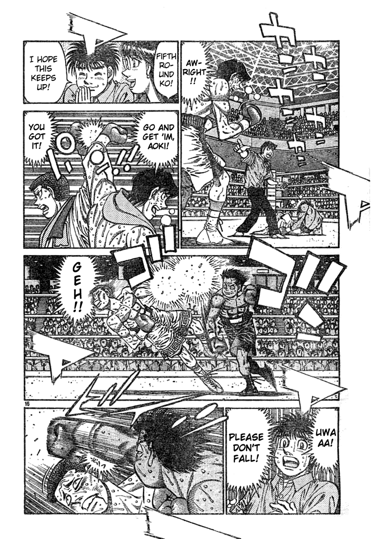 Hajime no Ippo Chapter 743 — page 16