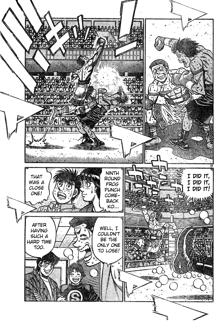 Hajime no Ippo Chapter 743 — page 17
