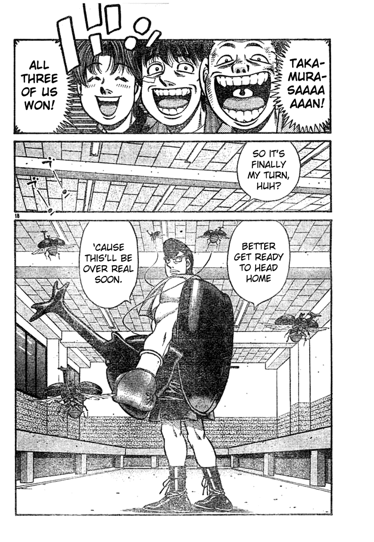 Hajime no Ippo Chapter 743 — page 18
