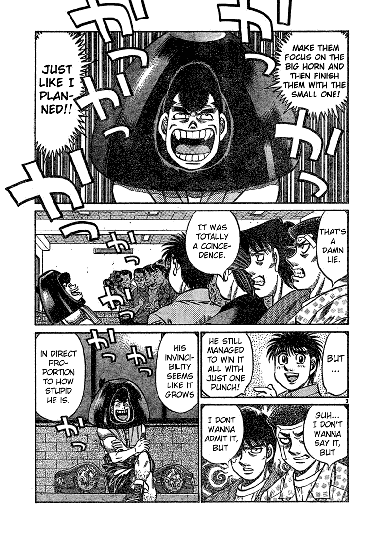 Hajime no Ippo Chapter 745 — page 3