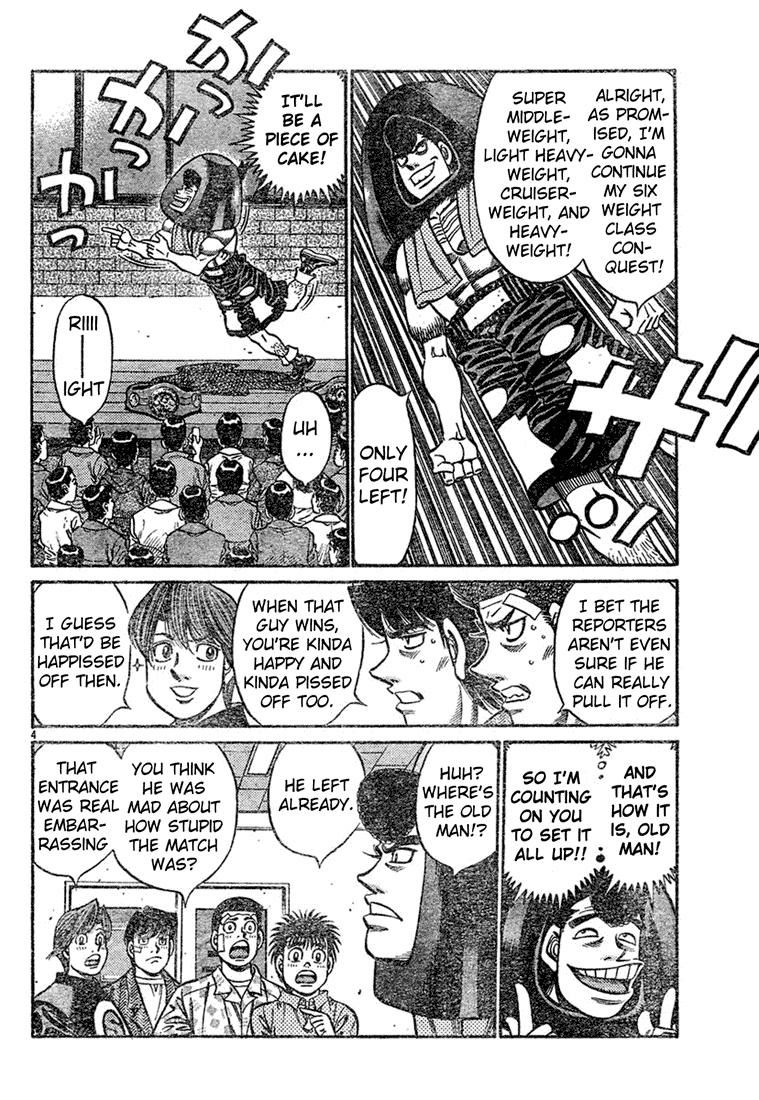 Hajime no Ippo Chapter 745 — page 4