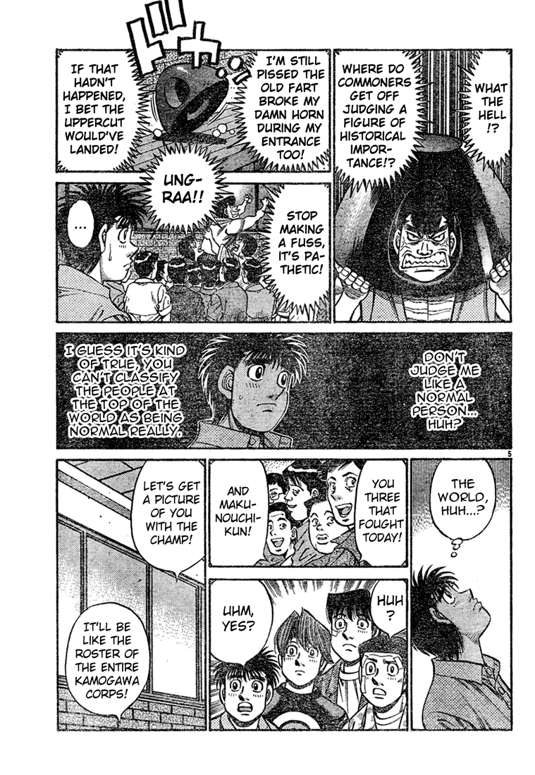 Hajime no Ippo Chapter 745 — page 5