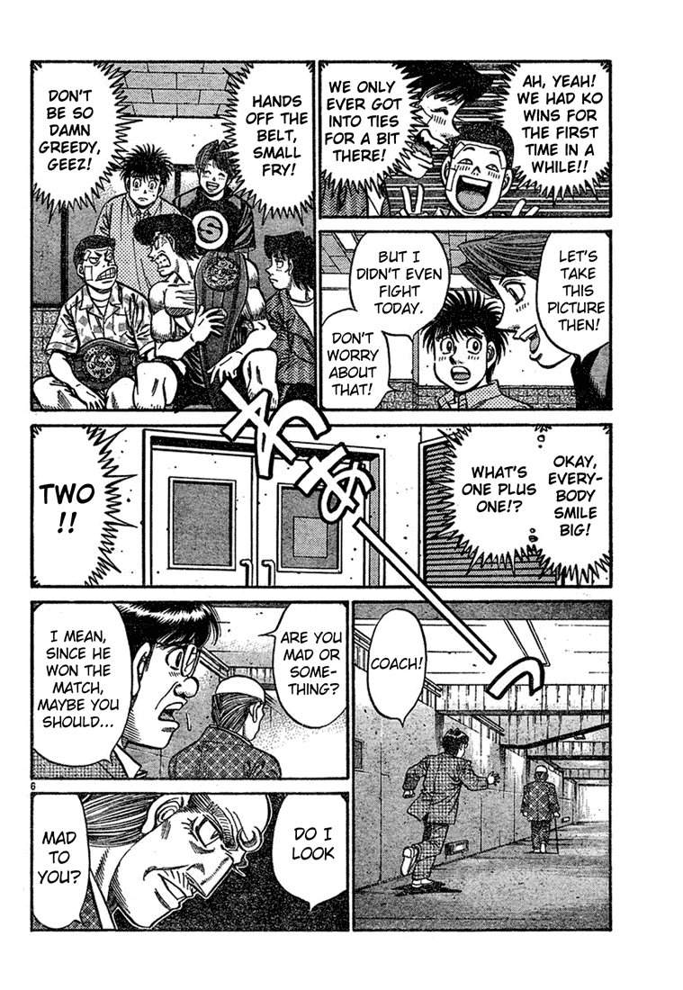 Hajime no Ippo Chapter 745 — page 6