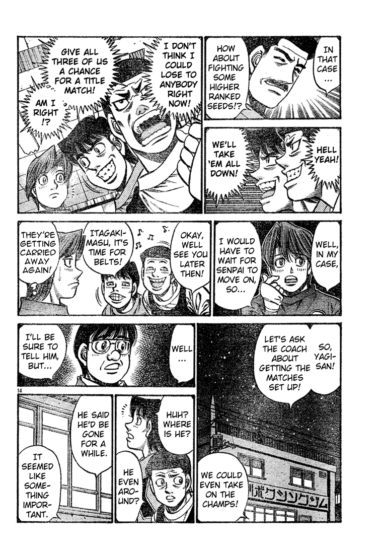 Hajime no Ippo Chapter 745 — page 14