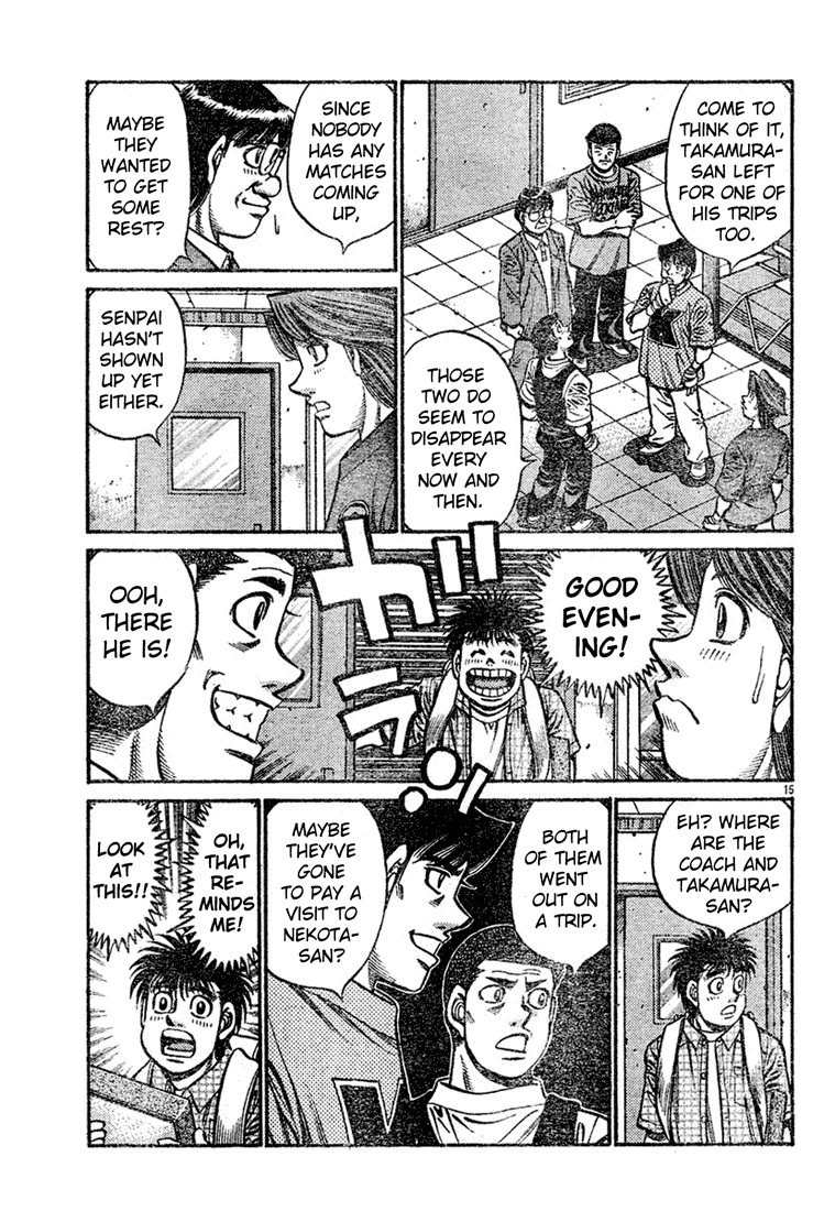 Hajime no Ippo Chapter 745 — page 15