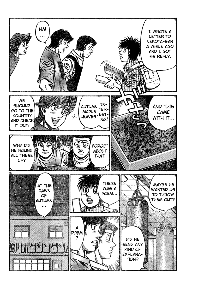 Hajime no Ippo Chapter 745 — page 16
