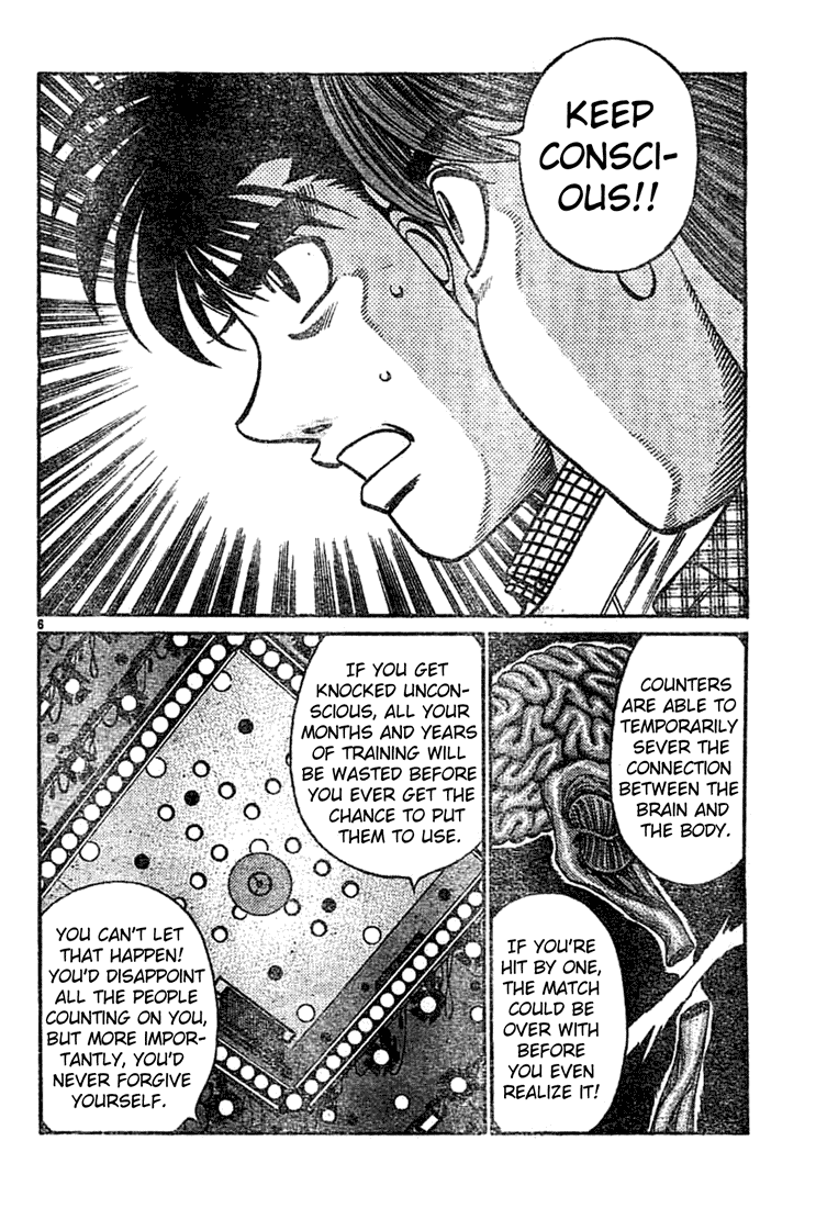 Hajime no Ippo Chapter 747 — page 6