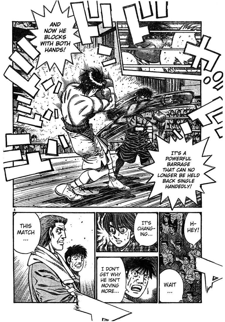 Hajime no Ippo Chapter 748 — page 9