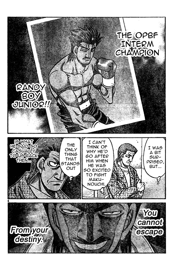 Hajime no Ippo Chapter 750 — page 6