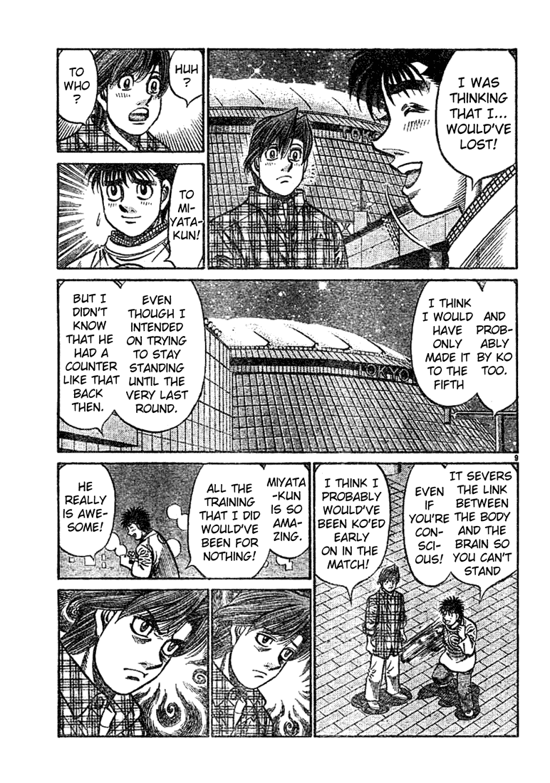 Hajime no Ippo Chapter 750 — page 9