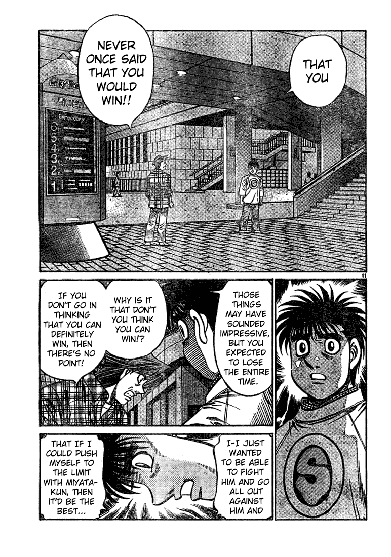 Hajime no Ippo Chapter 750 — page 11