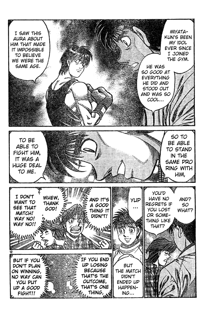 Hajime no Ippo Chapter 750 — page 12