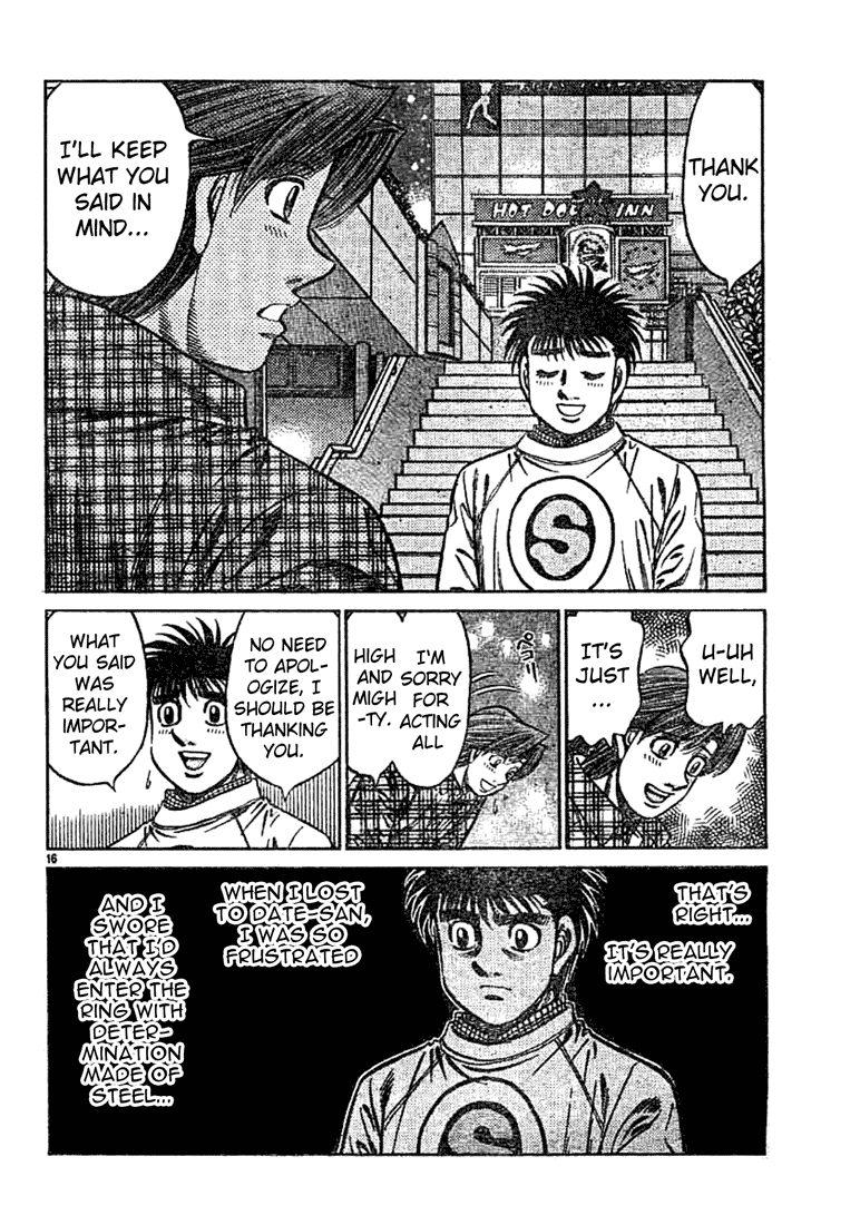 Hajime no Ippo Chapter 750 — page 16