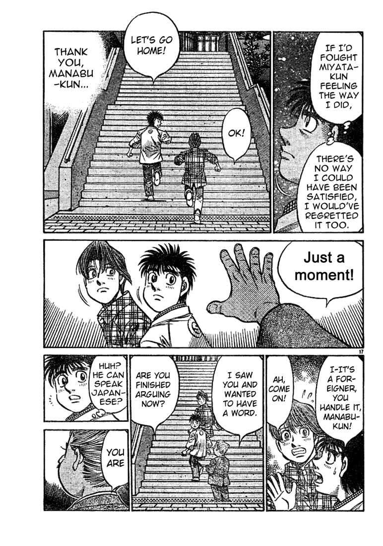 Hajime no Ippo Chapter 750 — page 17