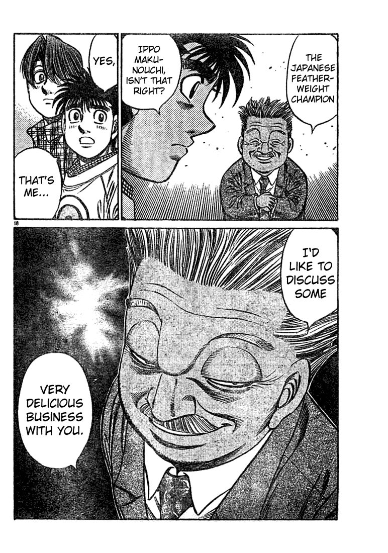 Hajime no Ippo Chapter 750 — page 18