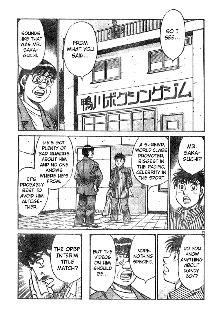 Hajime no Ippo Chapter 751 — page 13