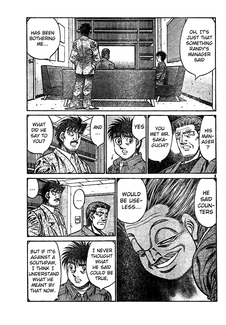 Hajime no Ippo Chapter 752 — page 3