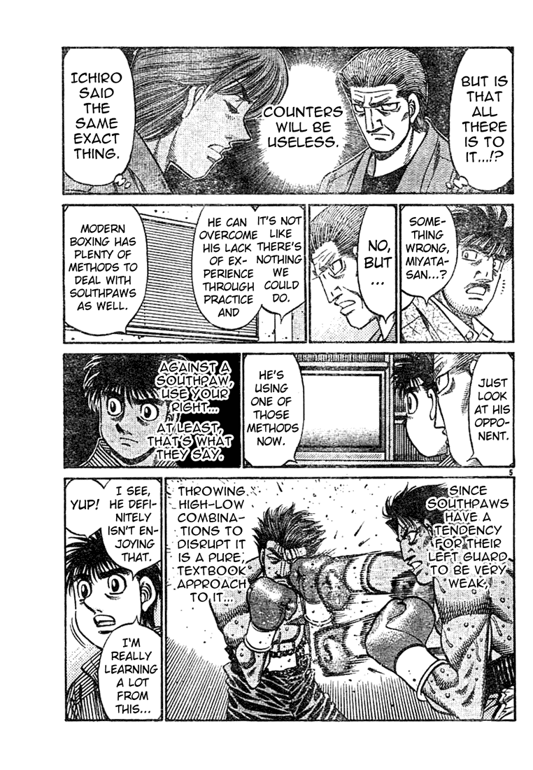 Hajime no Ippo Chapter 752 — page 5