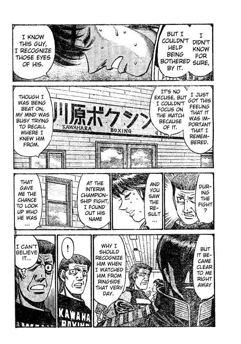 Hajime no Ippo Chapter 753 — page 10