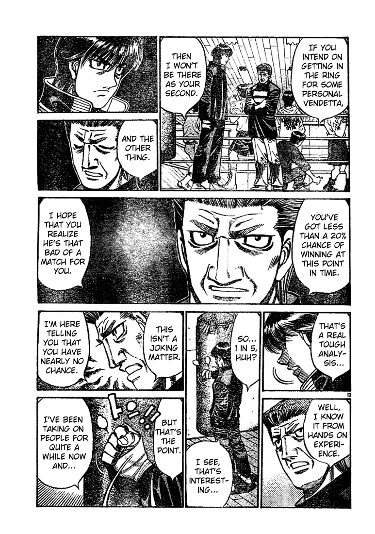 Hajime no Ippo Chapter 753 — page 13