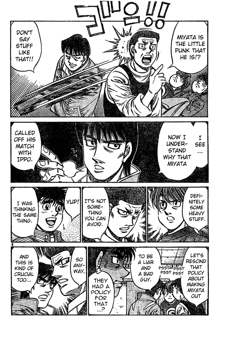 Hajime no Ippo Chapter 754 — page 8
