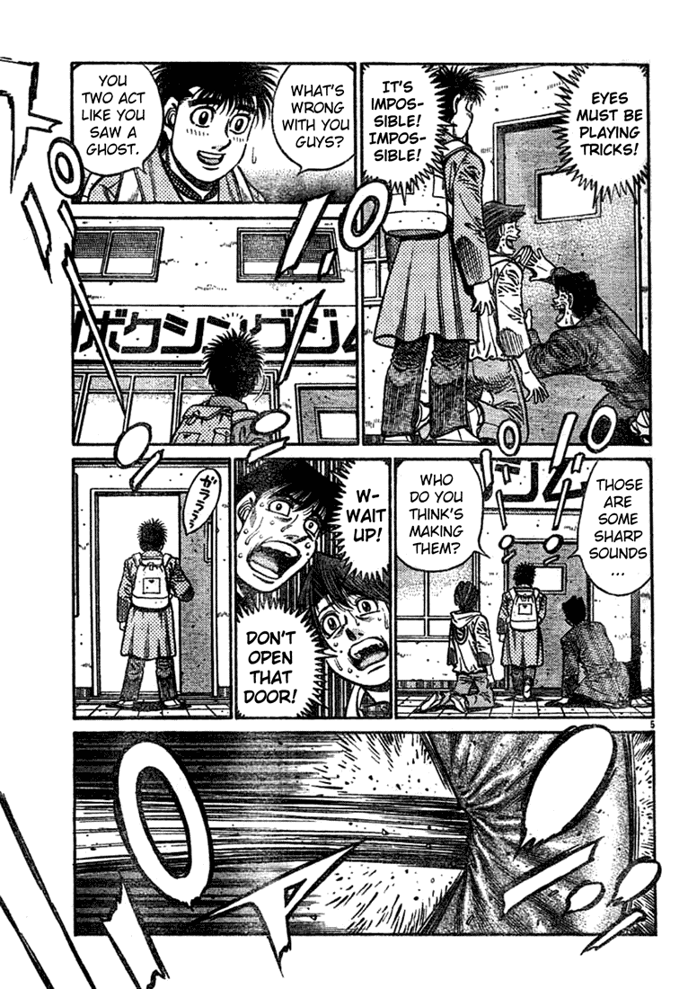 Hajime no Ippo Chapter 755 — page 5