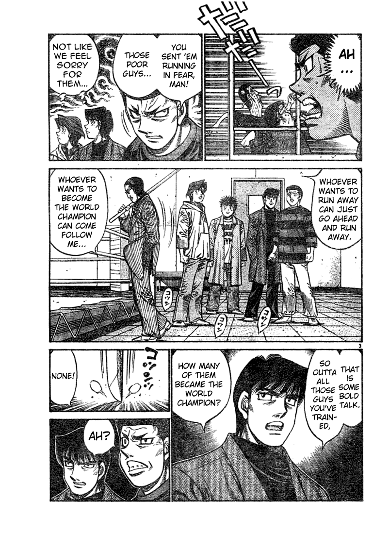 Hajime no Ippo Chapter 756 — page 3