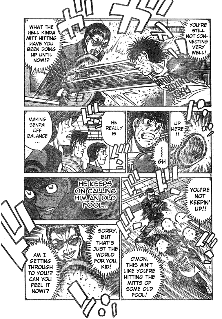 Hajime no Ippo Chapter 757 — page 5