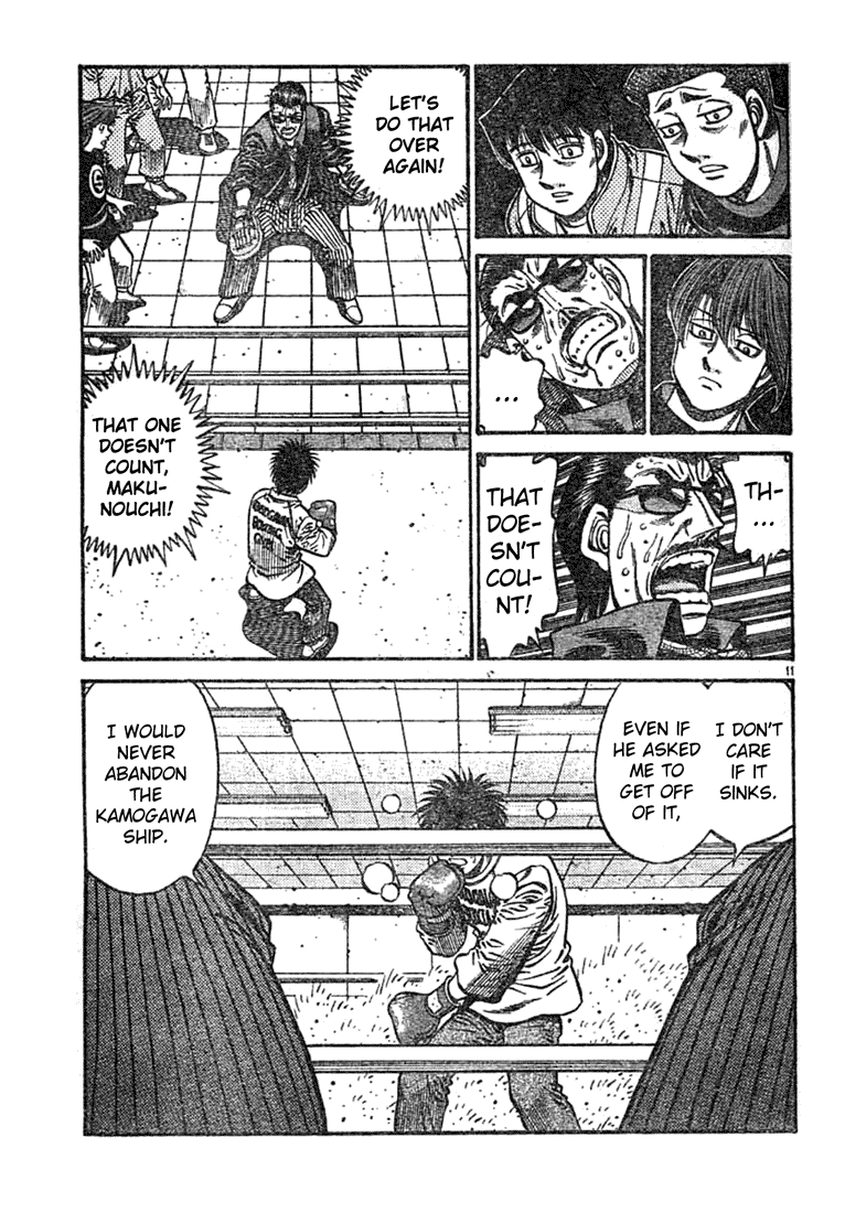 Hajime no Ippo Chapter 757 — page 11
