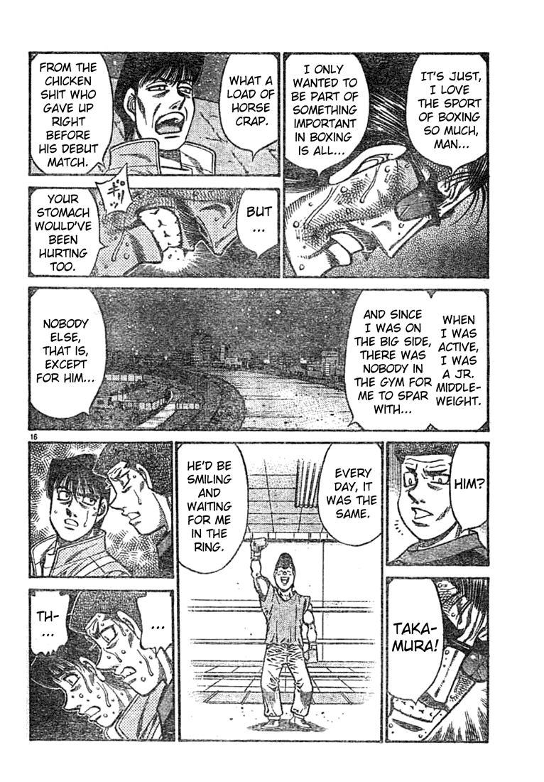 Hajime no Ippo Chapter 757 — page 16