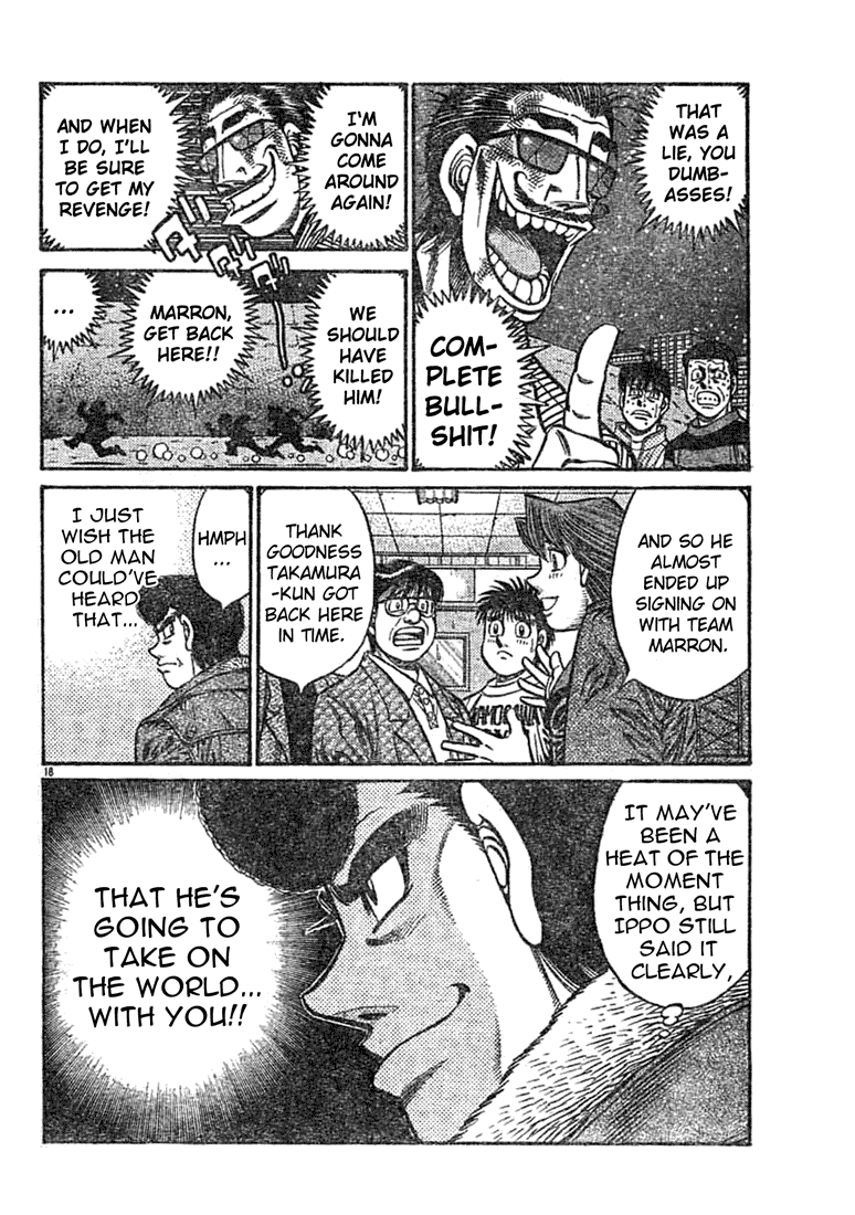 Hajime no Ippo Chapter 757 — page 18