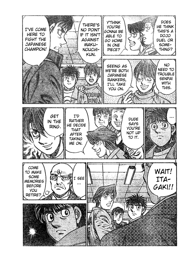 Hajime no Ippo Chapter 759 — page 9