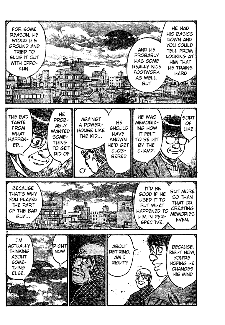 Hajime no Ippo Chapter 760 — page 2