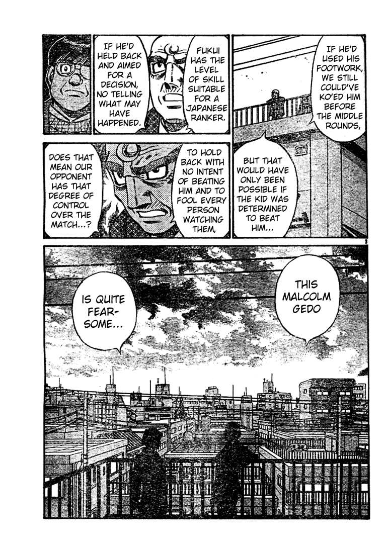 Hajime no Ippo Chapter 760 — page 3
