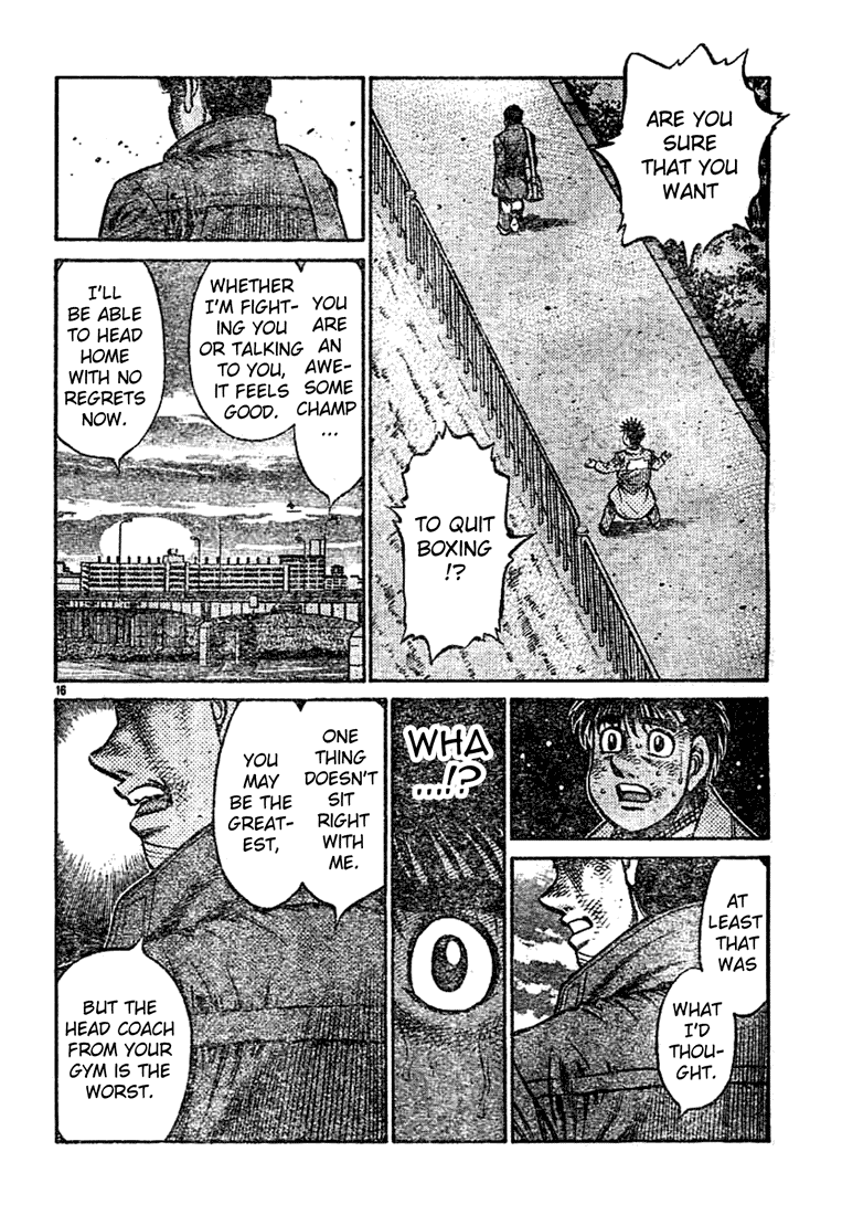 Hajime no Ippo Chapter 760 — page 15
