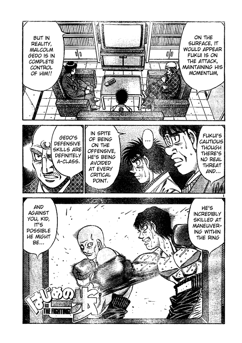 Hajime no Ippo Chapter 761 — page 1