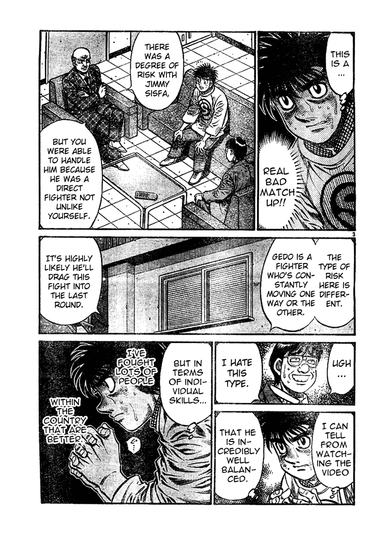 Hajime no Ippo Chapter 761 — page 3
