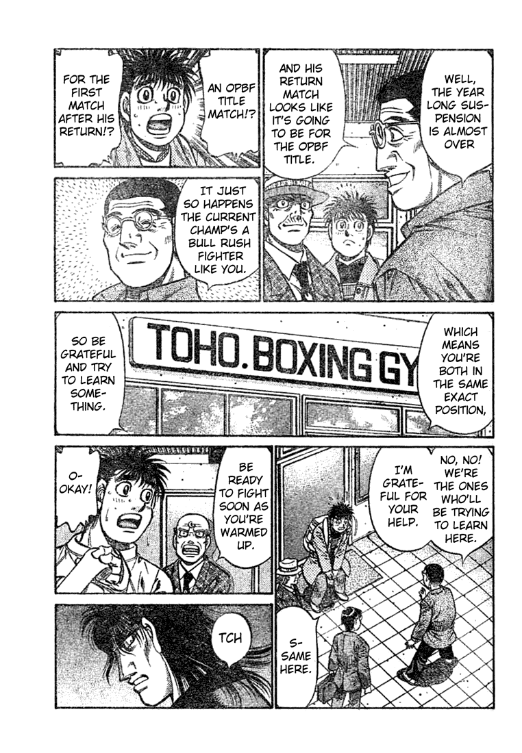 Hajime no Ippo Chapter 763 — page 15
