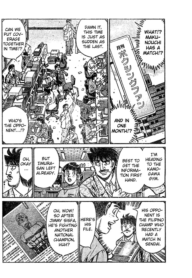 Hajime no Ippo Chapter 767 — page 8