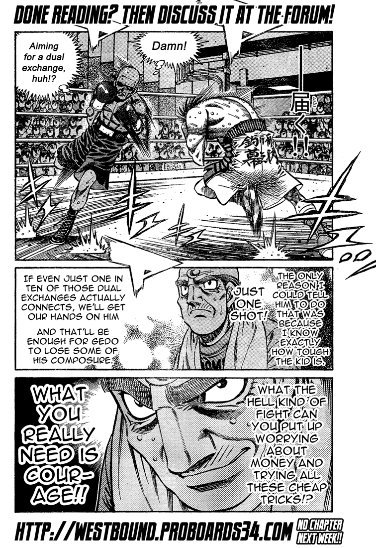 Hajime no Ippo Chapter 775 — page 17