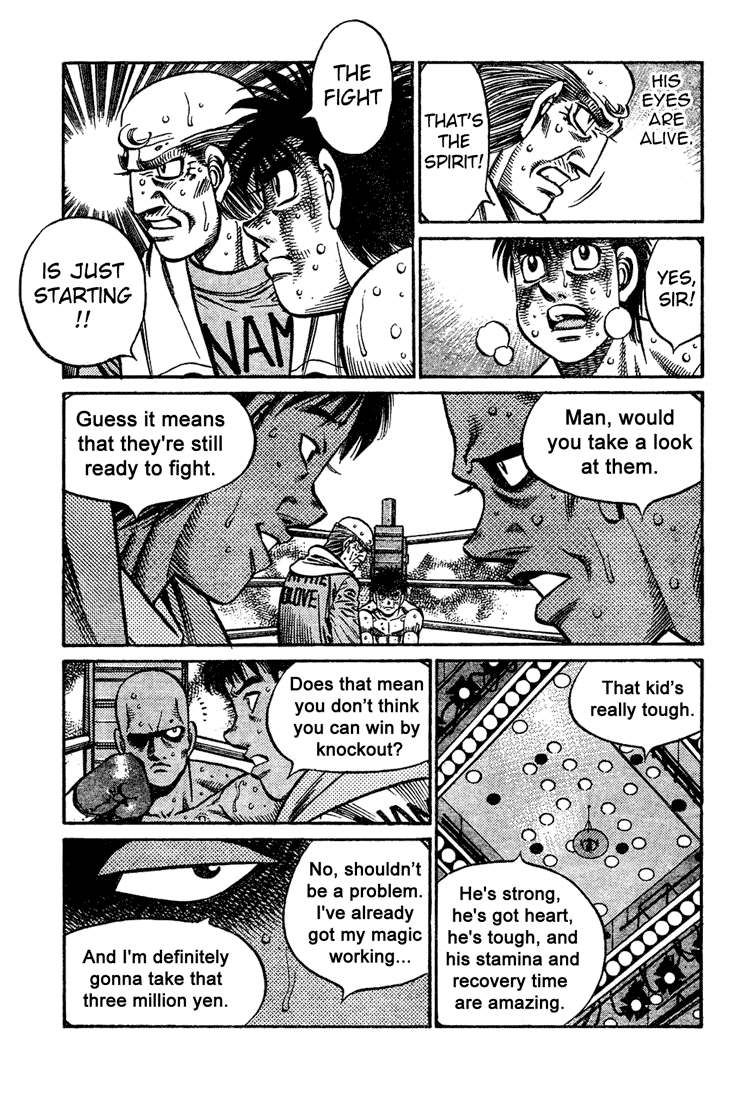 Hajime no Ippo Chapter 777 — page 9