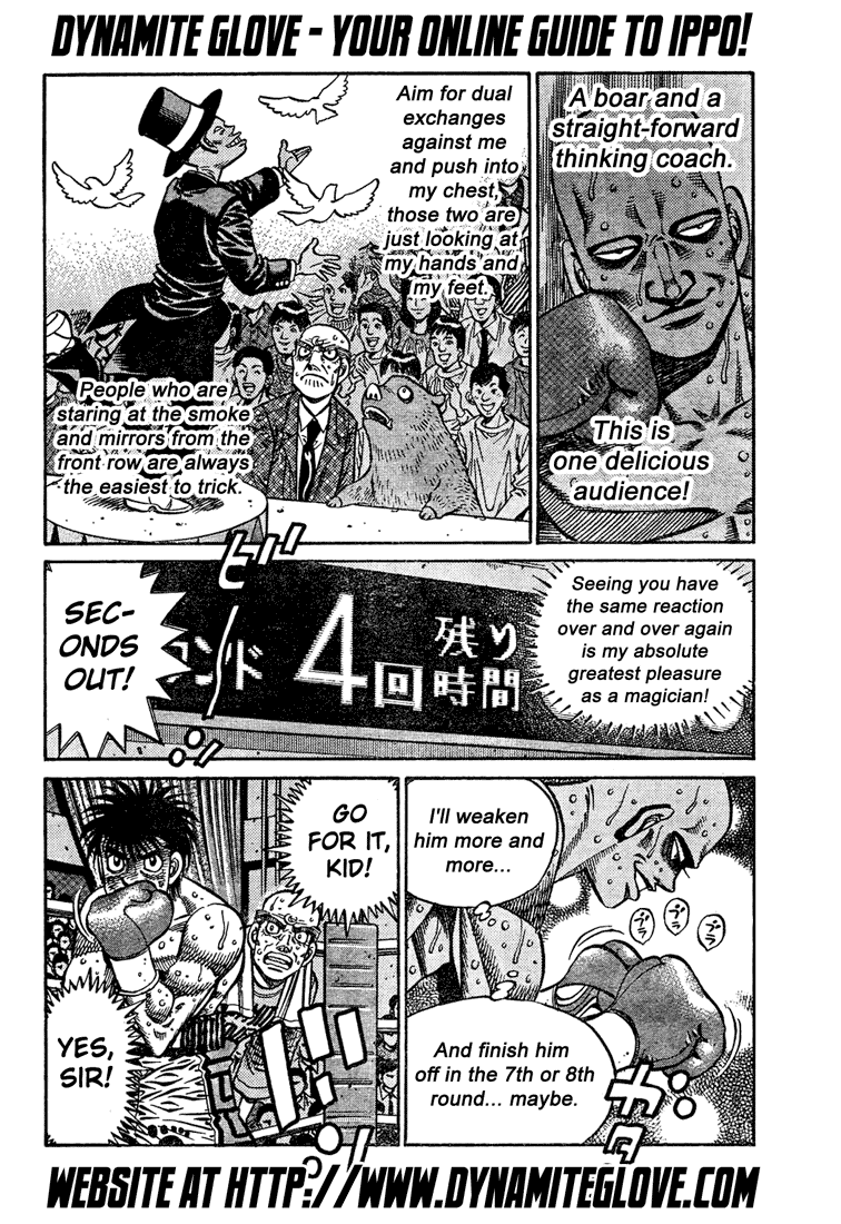 Hajime no Ippo Chapter 777 — page 10