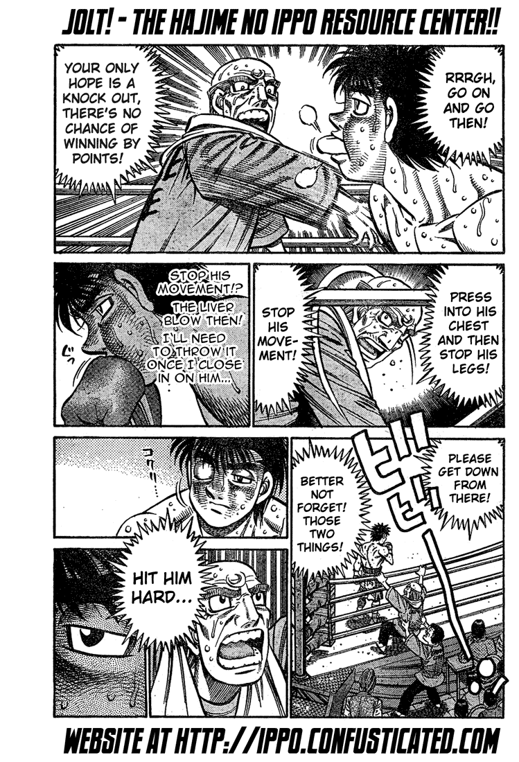 Hajime no Ippo Chapter 780 — page 11