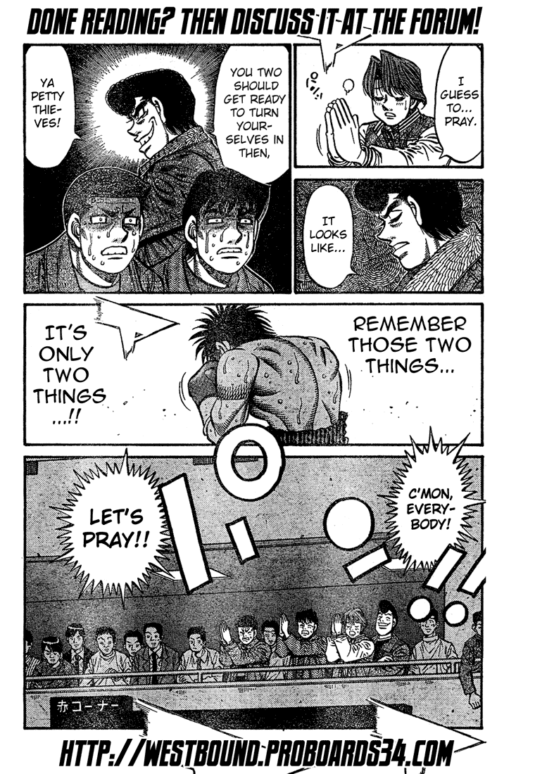 Hajime no Ippo Chapter 780 — page 18