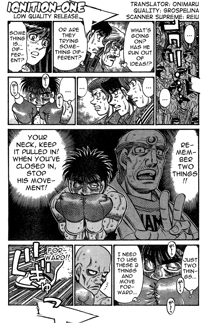Hajime no Ippo Chapter 781 — page 2