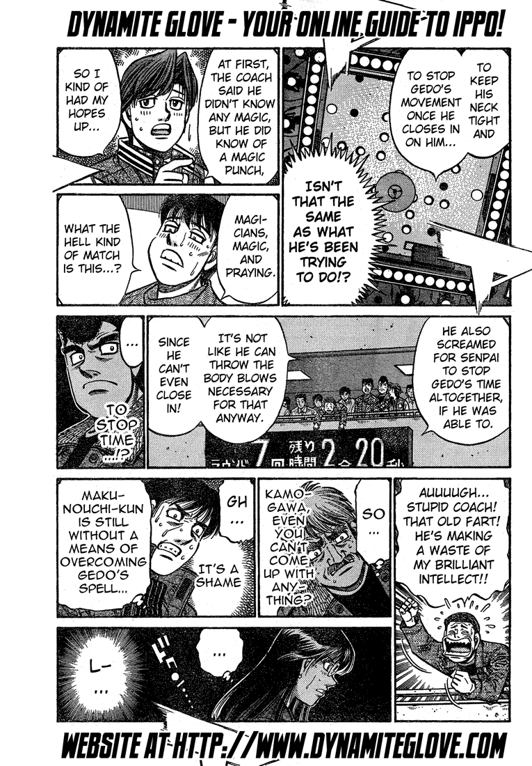 Hajime no Ippo Chapter 781 — page 7