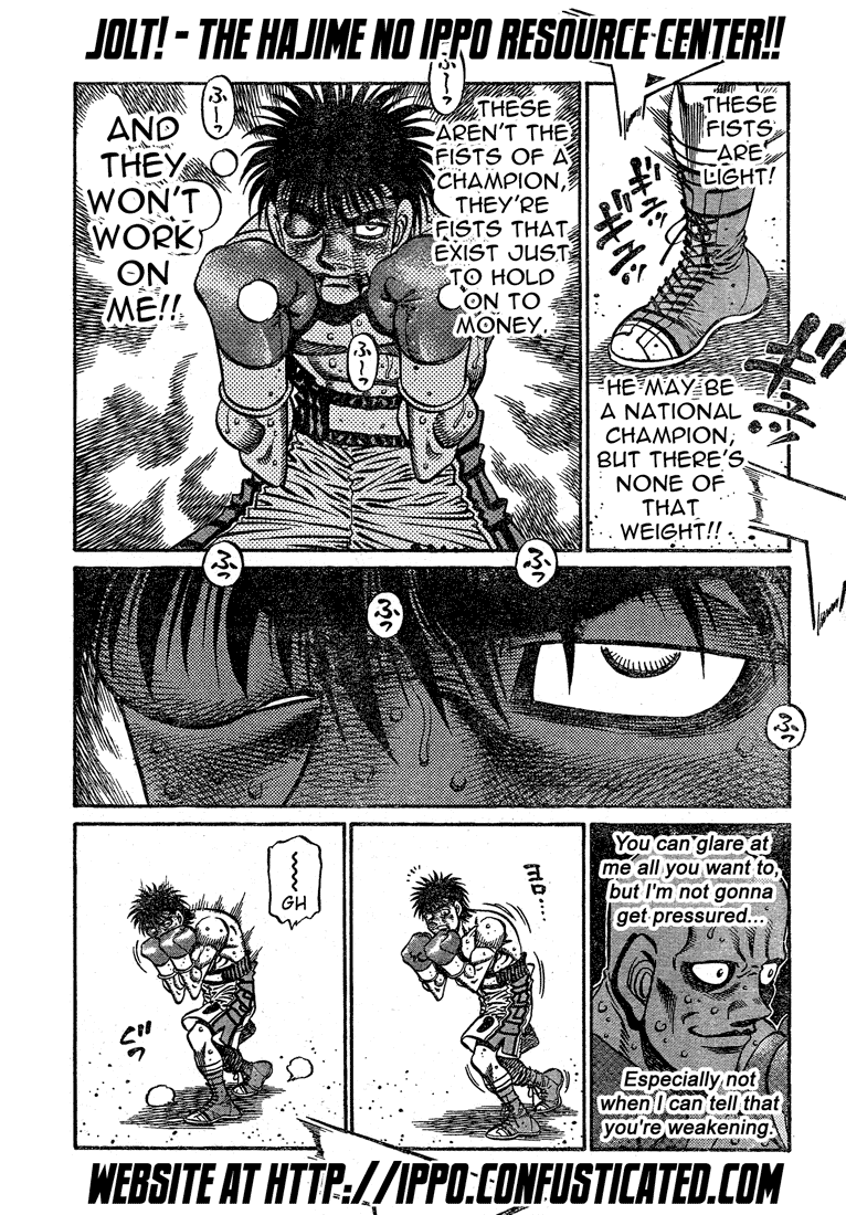 Hajime no Ippo Chapter 781 — page 13